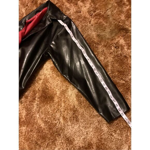Mens Faux Leather Jacket L - Picture 3 of 8